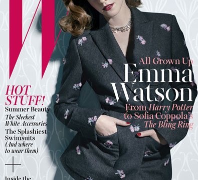 Emma Watson para W Magazine