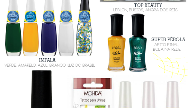 Esmaltes para a Copa