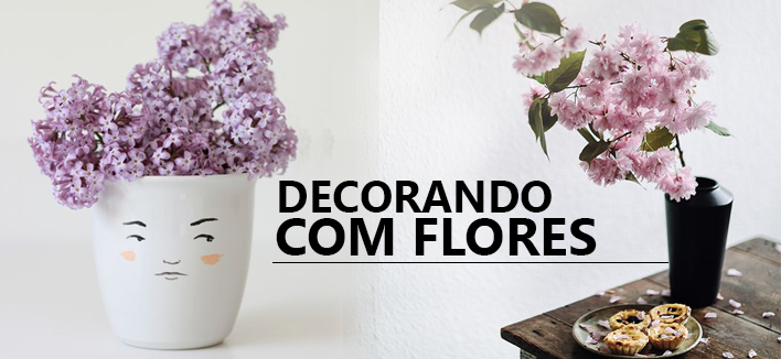 Decorando com flores