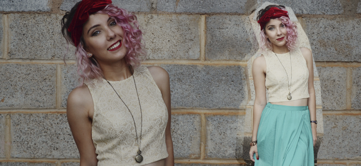 LOOK DO DIA: turbante + cropped