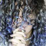 Tonalizando o cabelo do loiro ao azul